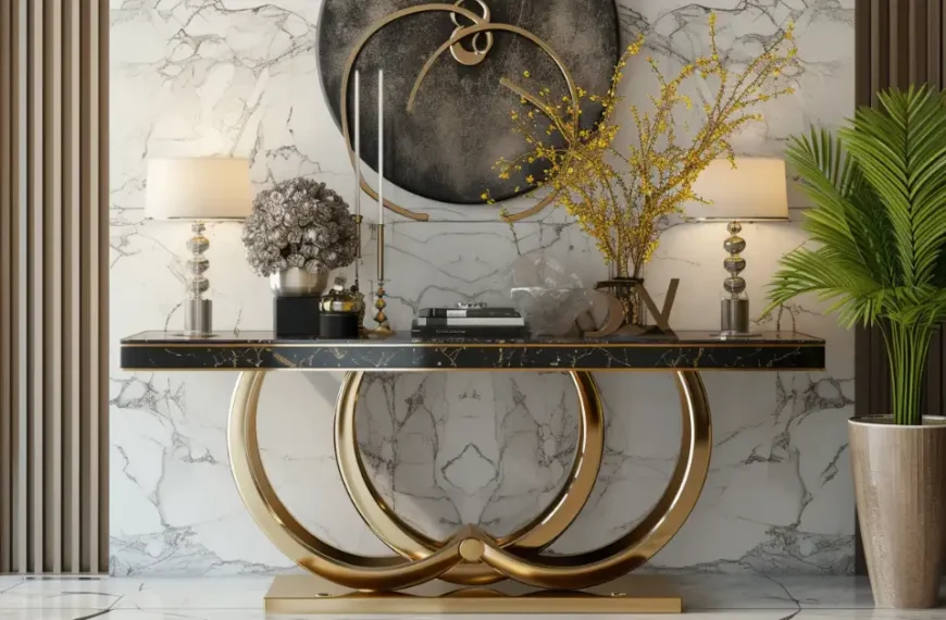 console table style contemporary
