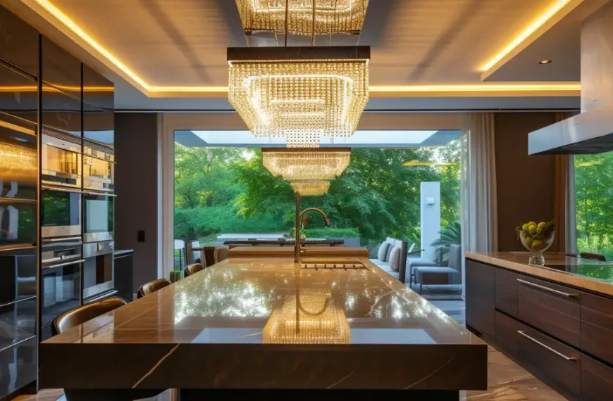 contemporary kitchen lights