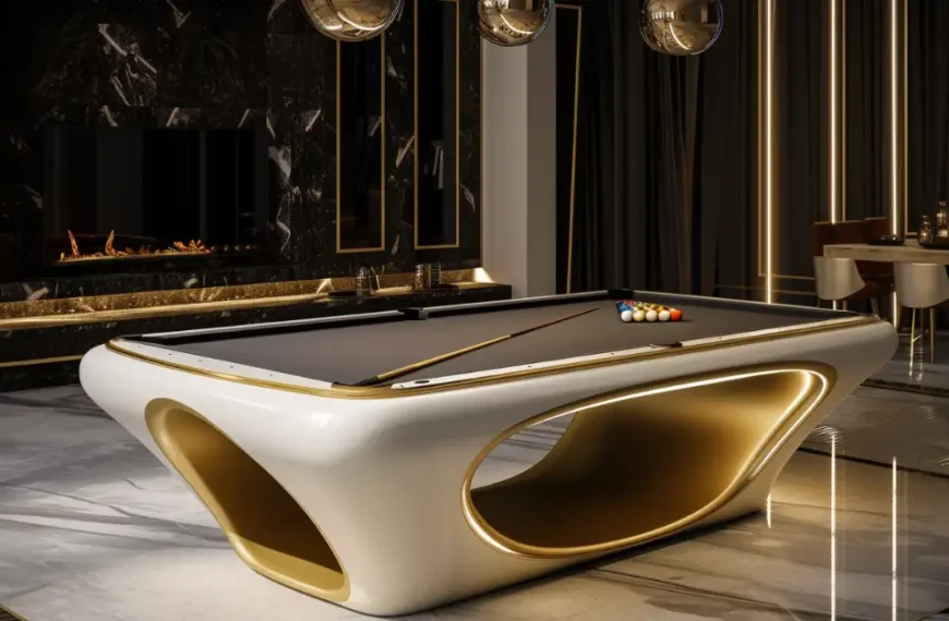 Contemporary Pool Table Trends 2025