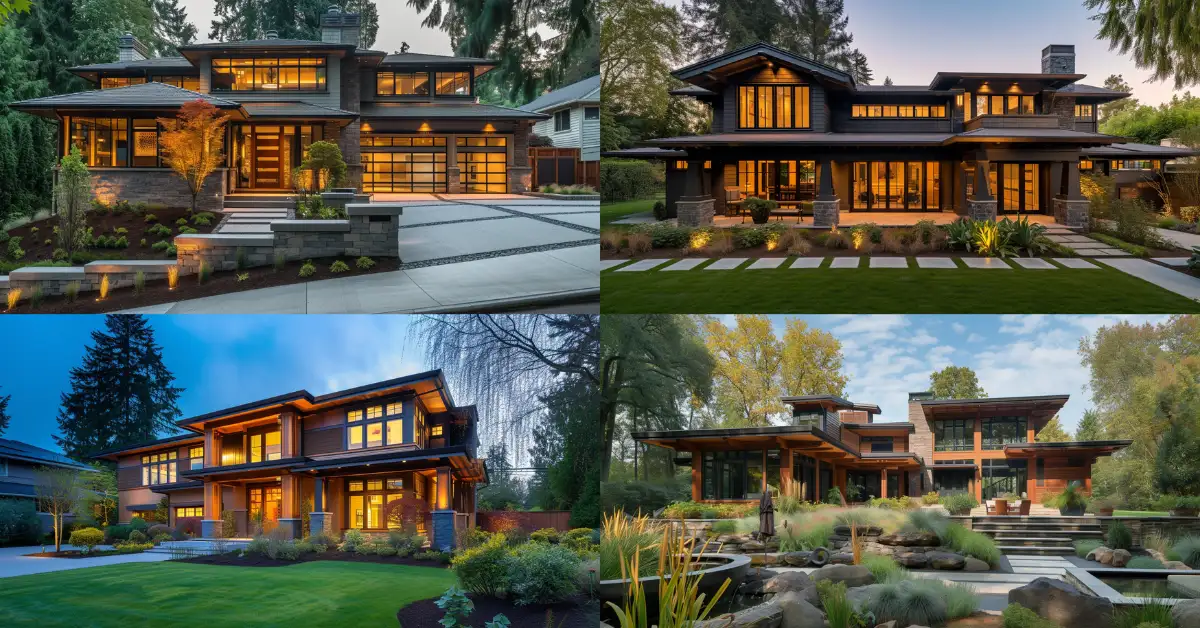 contemporary craftsman house ideas