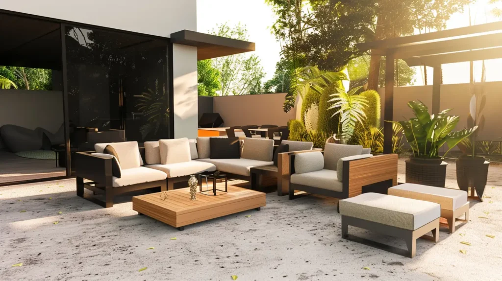 The Future of Modern Backyards: 15 Stunning Ideas Revealed! 10 Modern Backyard Modular Furniture