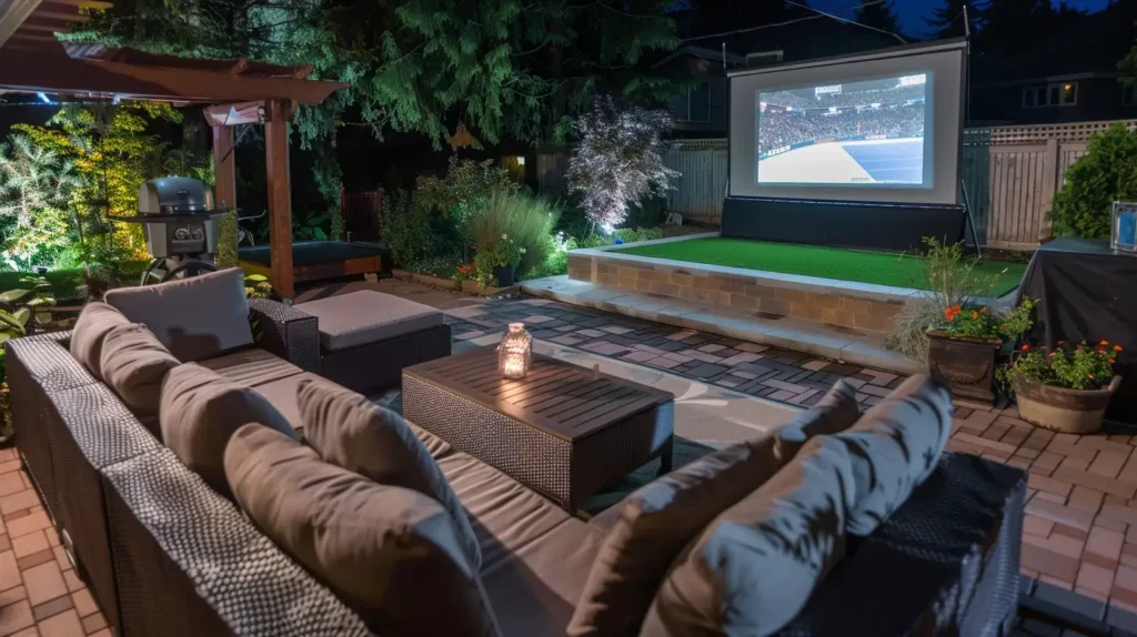 The Future of Modern Backyards: 15 Stunning Ideas Revealed! 7 Modern Backyard Outdoor Entertainment Area