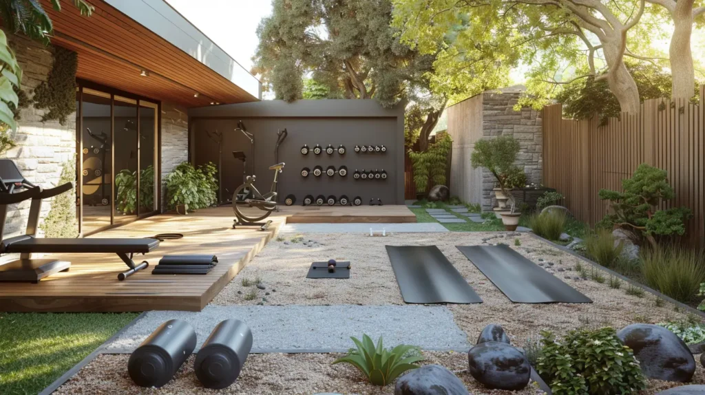 The Future of Modern Backyards: 15 Stunning Ideas Revealed! 16 Modern Backyard Outdoor Gym
