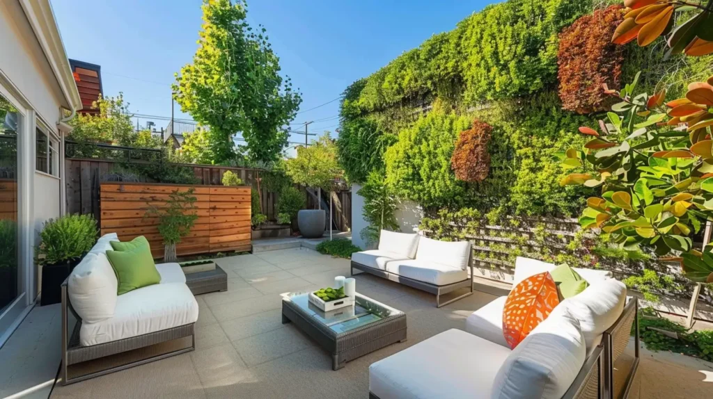 The Future of Modern Backyards: 15 Stunning Ideas Revealed! 4 Modern Backyard Vertical Gardens