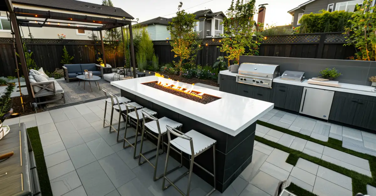 The Future of Modern Backyards: 15 Stunning Ideas Revealed! 1 modern backyard