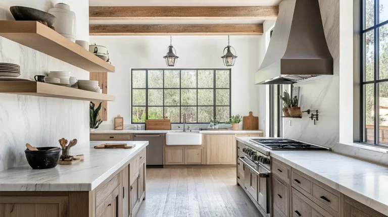 30 Rustic Modern Kitchen Ideas to Fall in Love With 2025 32 modern rustic kitchen ideas